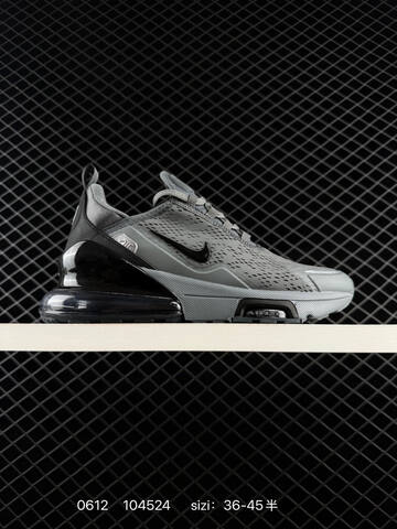 Nike Air Max 270 Grey Black White Pink EU 36-45 Running - Unisex (BS-70826)