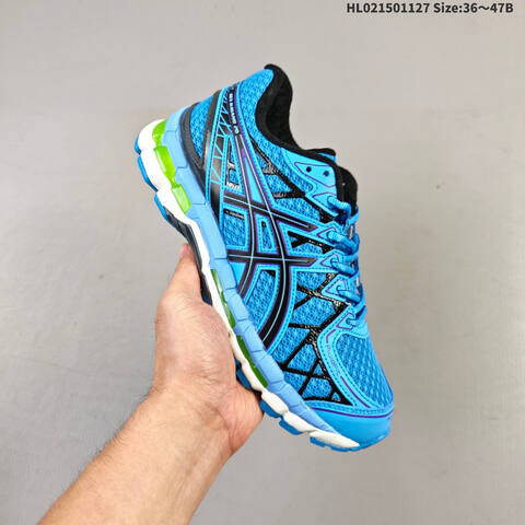 ASICS GEL-KAYANO 20 Blue Black Purple Green White EU 36-47 Running Shoe Running Sneakers - Unisex (BS-69221)