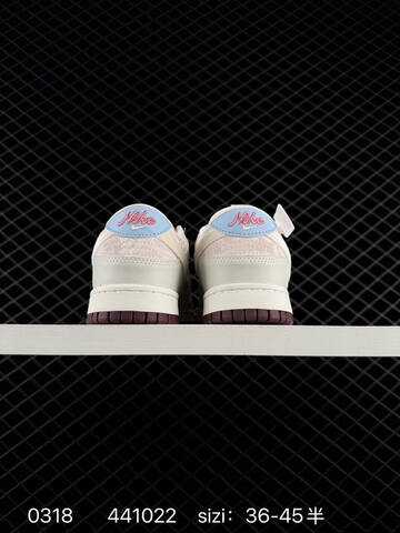 Nike SB Dunk Low Sail Pink Light Blue Burgundy EU 36-45 5 Skate - Unisex (BS-72620)