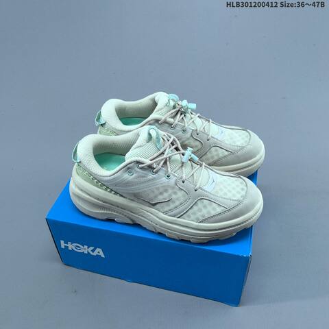 HOKA Bondi B3 LS Beige Pink Purple Yellow EU 36-47 Running Shoe Running Sneakers - Unisex (BS-69355)