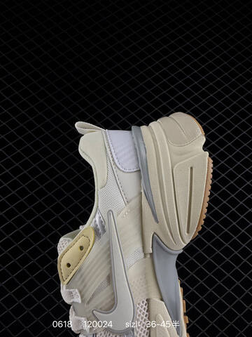 Nike V2K Run Silver Off White Cream Gum EU 36-45 Running Shoe - Unisex BS-70712