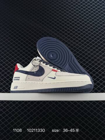 Nike Air Force 1 07 Low White Black EU 36-45 Lifestyle - Unisex (BS-74313)