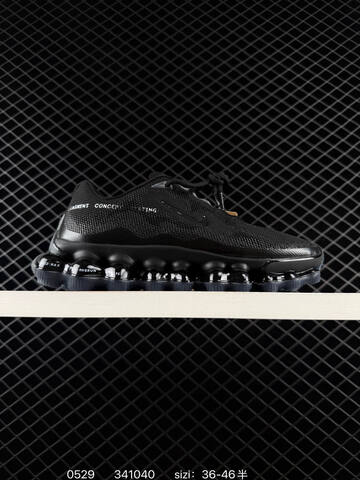 Nike Air Max Liquid Max Fragment Black Dark Grey Clear EU 36-46 Running - Unisex (BS-71129)