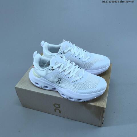 On Cloudpulse Next Cloud X White Pale Yellow Gray EU 36-45 Running Shoe Running Sneakers - Unisex (BS-69630)