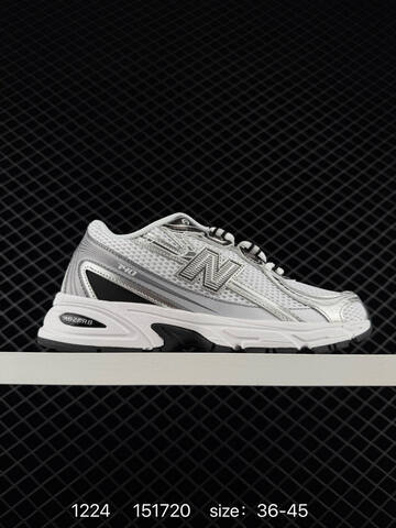 New Balance 740 U740BM2 Silver Grey Black Yellow White EU 36-45 Running Shoe - Unisex (BS-82456)