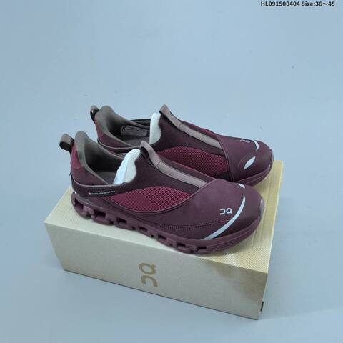 On Cloud X 4 Slip On Fog Grey And Black EU 36-45 Running Shoe Running Sneakers - Unisex (BS-69640)