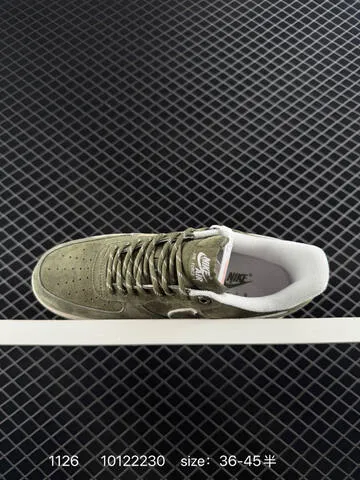 Nike Air Force 1 07 Low Olive Green White EU 36-45 Lifestyle - Unisex BS-73990