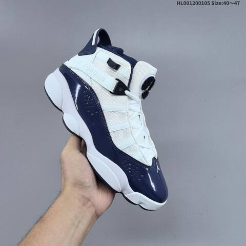 Jordan 6 Rings White Navy EU 40-47 Basketball - Men's (BS-67101)