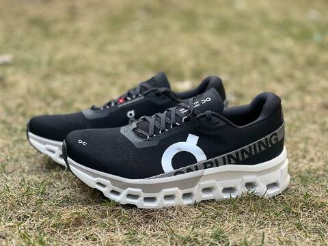 On Cloudmonster 2 3ME10121197 Black Frost White US 8 EU 41 UK 7 5 JP 26 Running Shoe Running Sneakers - Men's (BS-86981)
