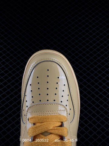 Nike Air Force 1 07 LV8 Beige Dark Green Yellow Gum EU 36-45 Skate - Unisex (BS-70992)
