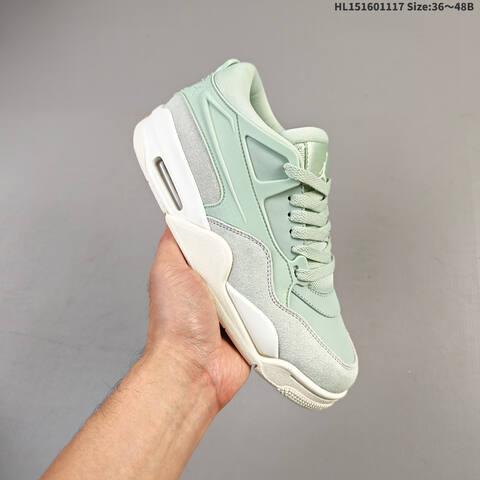 Jordan Air Jordan 4 RM FQ7940-003 Light Mint Seafoam Green With Grey Suede And White Sole EU 36-48 Lifestyle - Unisex BS-63576