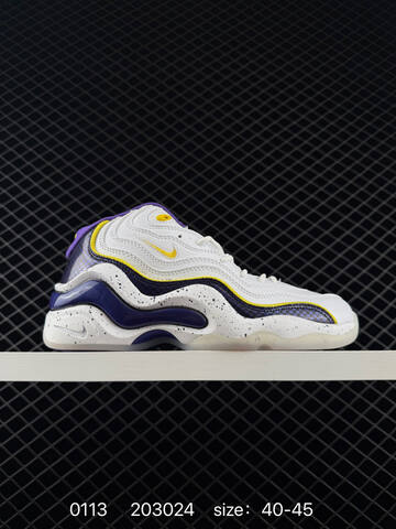 Nike AIR FORCE 1 07 F White Purple Yellow (BS-73160)