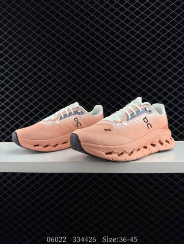 On Running Cloudtilt Peach Orange White Black EU 36-45 Running Shoe Running Sneakers - Unisex (BS-85548)