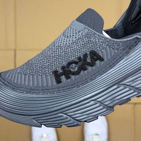 HOKA ONE ONE Restore TC All Black Sneaker Casual Sneakers (BS-86932)