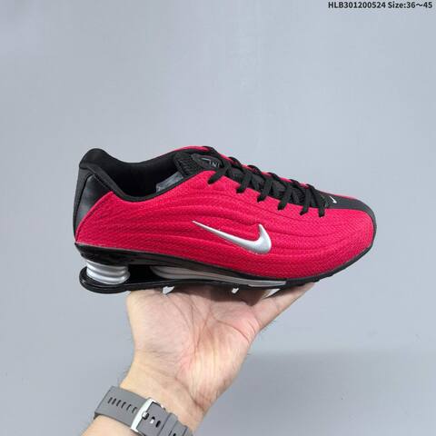 Nike Shox Z IQ7574-671 Black Red Silver White EU 36-45 Running Shoe - Unisex BS-60144