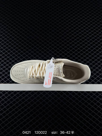 Nike Air Force 1 Low Light Bone Sail EU 36-42 With Half Sizes Lifestyle - Unisex (BS-71971)