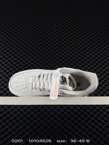 Nike Air Force 1 Low White Black EU 36-45 Lifestyle - Unisex (BS-72856)