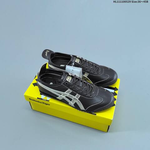 Onitsuka Tiger Mexico 66 Slip On Cream White Grey EU 36-45 Sneaker Casual Sneakers - Unisex (BS-68788)
