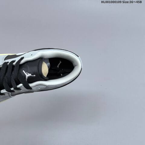 Jordan Air Jordan 1 Low Light Smoke Grey Black White EU 36-45 Casual - Unisex (BS-67047)