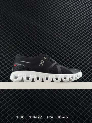 On Cloud 5 White Grey EU 36-45 Running Shoe Running Sneakers - Unisex (BS-85470)