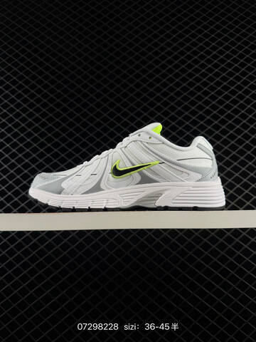 Nike P-9000 White Grey Black Neon Green EU 36-45 Running - Unisex (BS-70042)