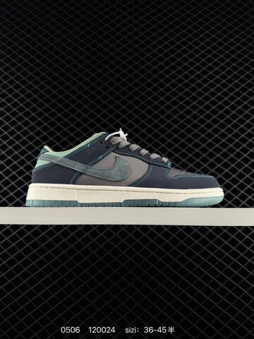 Nike SB Dunk Low Navy Grey Aqua EU 36-45 Skate - Unisex (BS-71664)