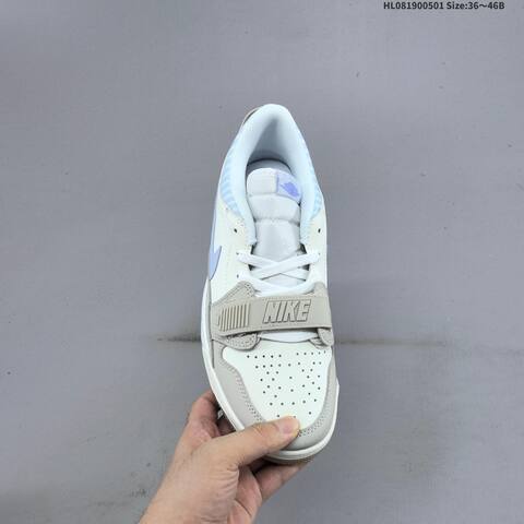 Jordan Legacy 312 Low White Light Grey Pale Blue EU 36-46 Basketball - Unisex (BS-66056)