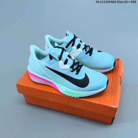 Nike Air Zoom Rival Fly 4 Light Blue Black Mint Pink EU 36-45 Running Shoe - Unisex (BS-60881)