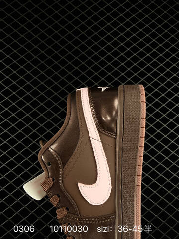Jordan Air Jordan 1 Low Dark Brown Light Pink EU 36-45 Sneaker - Unisex BS-79700