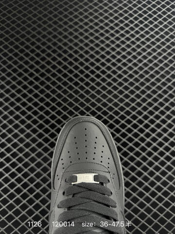 Nike Air Force 1 Black EU 36-47 5 Casual - Unisex (BS-73988)