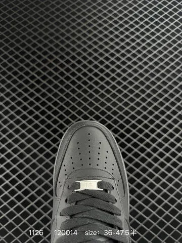 Nike Air Force 1 Black EU 36-47 5 Casual - Unisex BS-73988