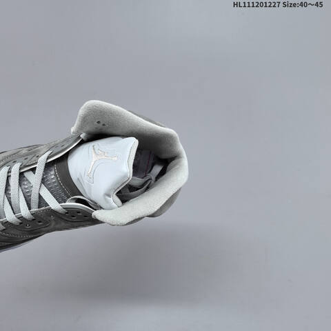 Jordan Air Jordan 5 Retro Grey White Ice Blue EU 40-45 Basketball - Men s BS-67228