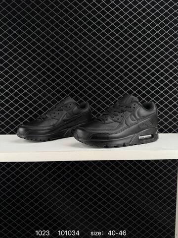 Nike Air Max 90 Triple Black EU 40-46 Lifestyle - Men's (BS-74629)
