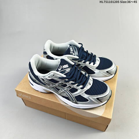ASICS Gel-1130 Navy Silver Black White EU 36-45 Running Shoe Running Sneakers - Unisex BS-69177