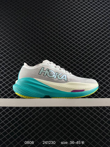HOKA ONE ONE Mach X 2 Blue White Light Blue EU 36-45 Running Shoe Running Sneakers - Unisex (BS-86507)