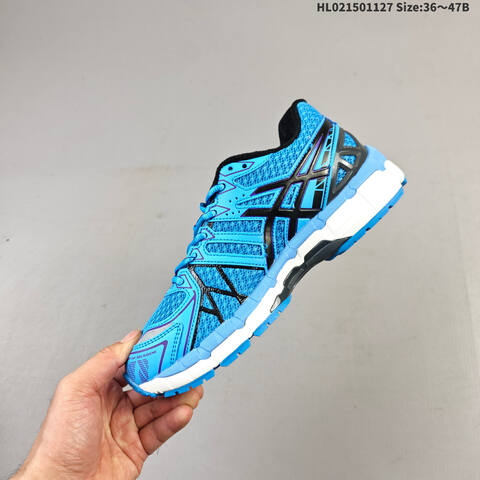 ASICS GEL-KAYANO 20 Blue Black Purple Green White EU 36-47 Running Shoe Running Sneakers - Unisex (BS-69221)