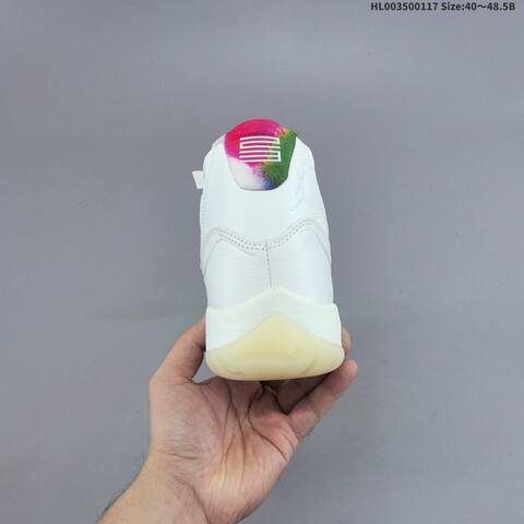 Jordan Air Jordan 11 Retro White Multi-Color EU 40-48 5 Basketball - Men's (BS-66953)