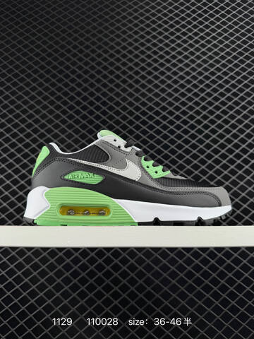 Nike Air Max 90 Black Blue Neon Green 36-46 Lifestyle - Unisex (BS-73928)