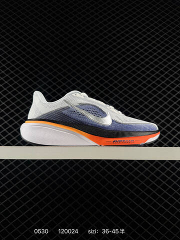 Nike Pegasus 42 Zoom White Silver Black Orange Purple Blue EU 36-45 Running - Unisex (BS-71094)