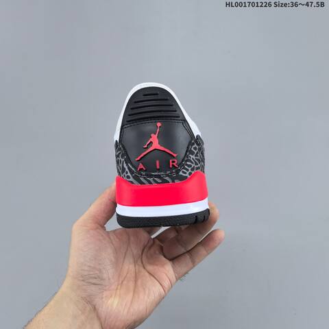 Jordan Air Jordan Legacy 312 Low White Black Grey Red 36 47 5 Basketball - Unisex (BS-67263)