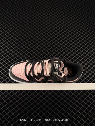 Nike SB Dunk Low Pink Black White EU 35 5-41 5 Skate - Unisex (BS-73813)