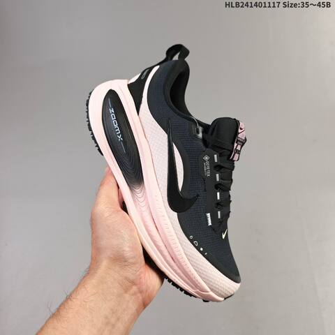 Nike Vomero 18 GTX Black Light Pink White Grey Orange EU 35-45 Running Shoe - Unisex (BS-63568)