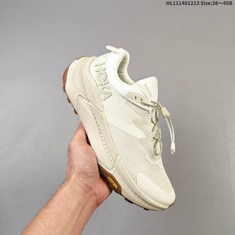 HOKA ONE ONE Transport Beige Off White Brown EU 36-45 Running Shoe Running Sneakers - Unisex (BS-69435)