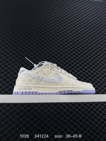 Nike SB Dunk Low Cream White Brown Black Multi EU 36-45 Skate - Unisex (BS-74547)