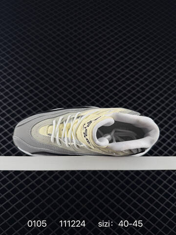 Nike Air Force 1 07 Low Grey Cream White With Black Accents 40-45 Lifestyle - Men's (BS-73321)