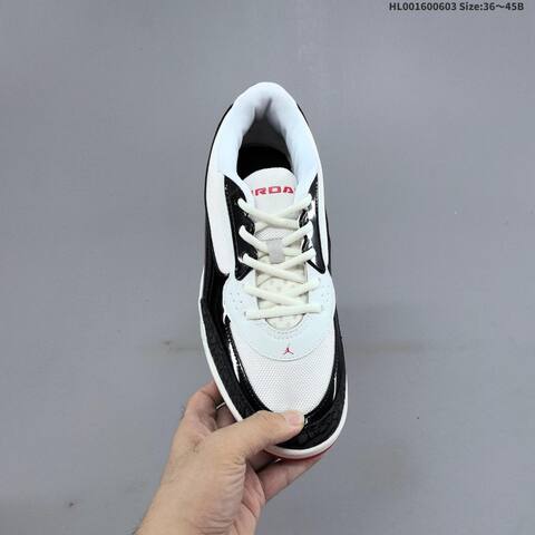 Jordan Air Jordan Ultra Low White Black Red 36 45B Basketball - Women's (BS-65822)