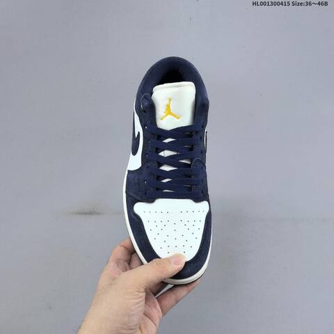 Jordan Air Jordan 1 Low Obsidian White EU 36-46 Basketball - Unisex (BS-66180)