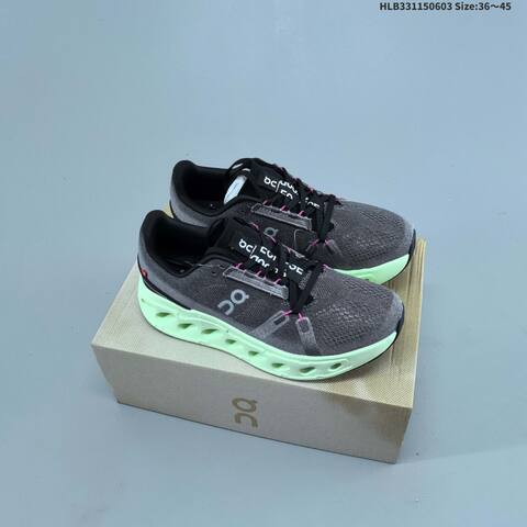 On Cloudeclipse White Neon Yellow EU 36-45 Running Shoe Running Sneakers - Unisex (BS-69502)