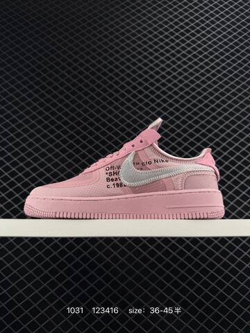Nike OFF-WHITE x Air Force 1 Pink EU 36-45 Lifestyle - Unisex BS-74454