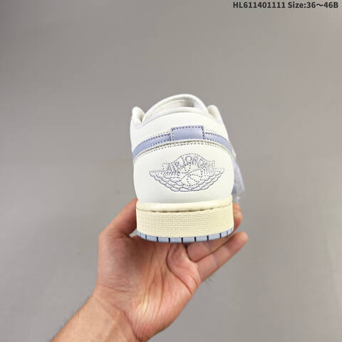 Jordan Air Jordan 1 Low OG DC0774-106 Sail White Light Blue EU 36-46 Basketball - Unisex (BS-63855)